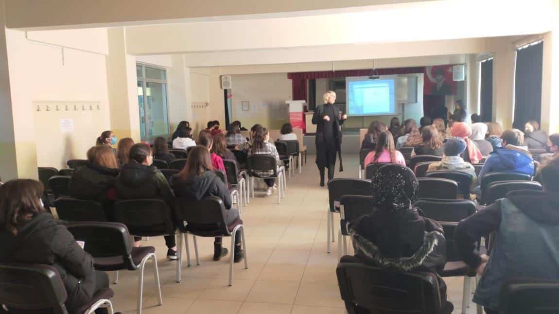 Okulumuzu Tekkeköy Necati Akçağlar Anadolu Lisesi öğrencilerine tanıttık